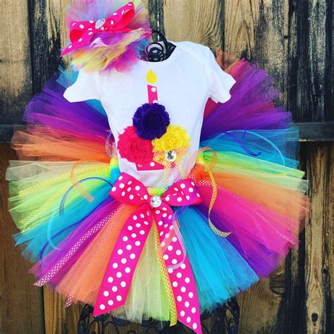 birthday tutu outfits|Amazon.com: Birthday Tutu Outfit